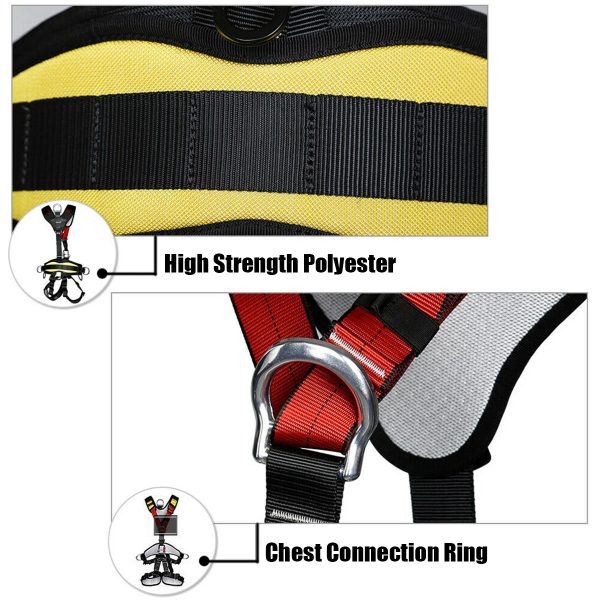 Pro Full Body Safety Harness Mast Climbing