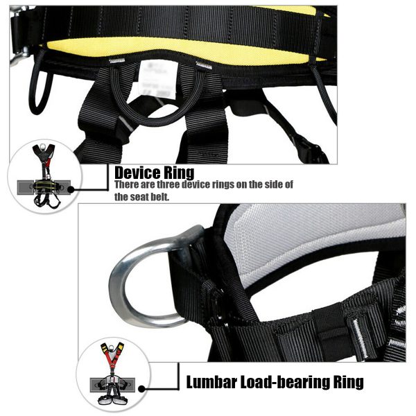 Pro Full Body Safety Harness Mast Climbing